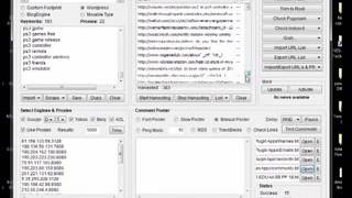 Scrapebox Auto Comment Software Review,Basic Usage Guide clip3 screenshot 4