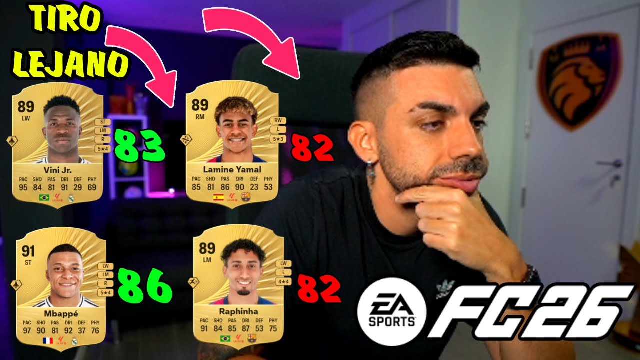 DjMaRiiO REACCIONA A STATS DE JUGADORES FC 26