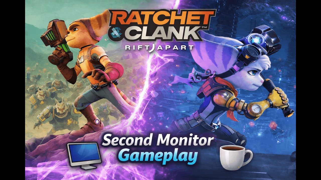 Ratchet & Clank: Rift Apart – Part 4 | The fixer | Second Monitor gameplay
