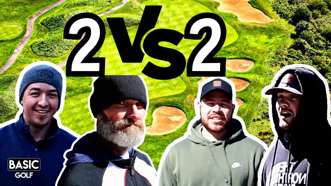 Perfect 2V2 Scramble Golf match | Winner Takes All - YouTube