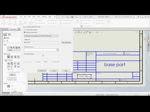 How to Link Part Properties in Solidworks like a Pro