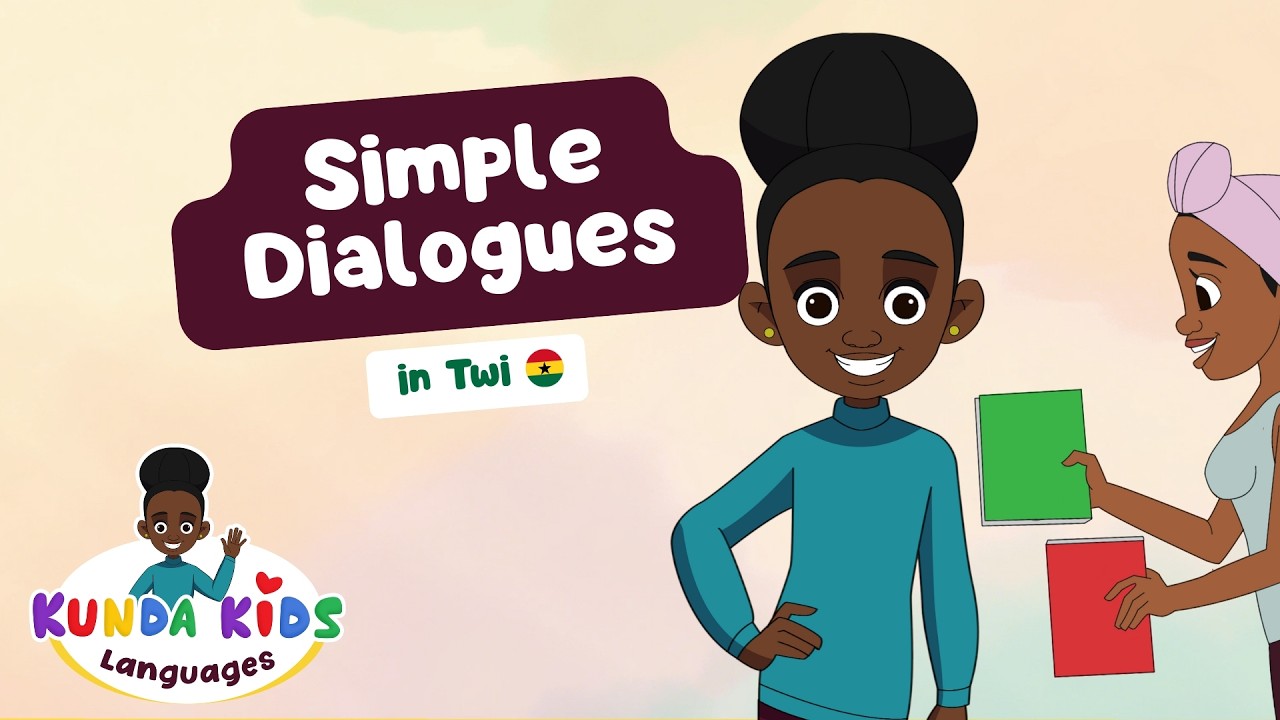 Learn Twi for Kids: Basic Greetings & Simple Dialogues | Kunda Kids Languages
