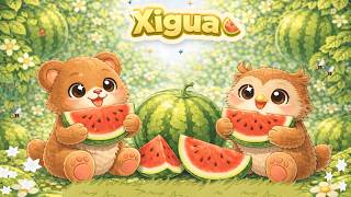X Is for Xigua 🍉 | A to Z Fruits Song for Kids | Little Lullas