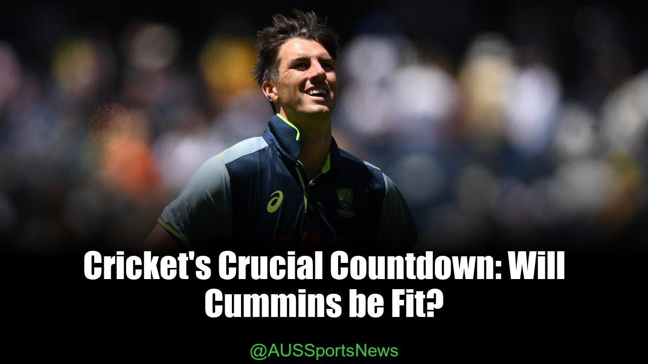 Pat Cummins' Fitness in Doubt for T20 World Cup!