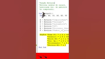 Planilha só abre em seu PC (Excel VBA environ).  #excel #excelbr #vba #excelvba #excelshorts