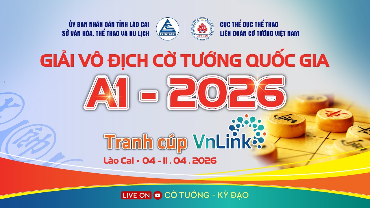 [LIVE] Vòng 6 A1 2026 : ĐC QTĐS Nguyễn Thành Bảo vs KTQG Đặng Hữu Trang | Cờ tiêu chuẩn 60p+30s