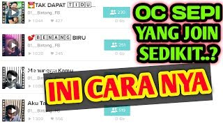 Cara Memperbanyak Joiner Di Oc Smule || Penjoin Lagu Smule