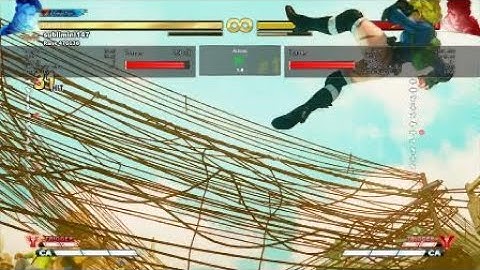 SFV cammy crush counter combo