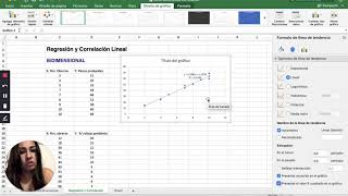 Regresión y Correlación Lineal Excel