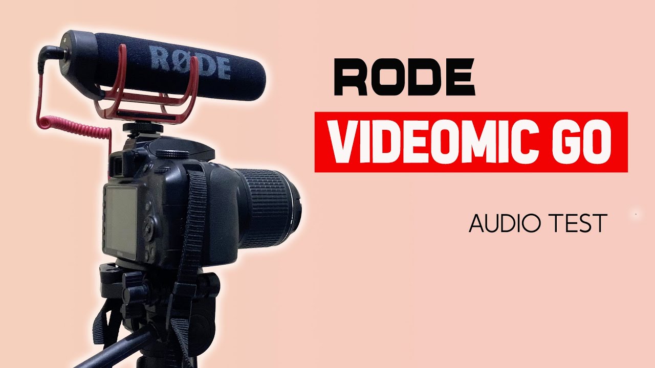 Rode VideoMic Go Audio Testing on Nikon D3300 vs iPhone 11 Pro Sounds