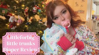 Littleforbig Little Trunks Adult Diaper Review Littlespace Abdl