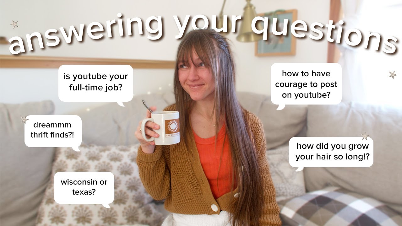 is YouTube my full time job? (what helped me start) a very chatty, honest Q+A!!!