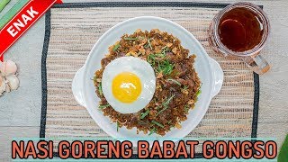 RESEP NASI GORENG BABAT KHAS SEMARANG || CARA MEMBUAT NASI GORENG BABAT SEMARANG || KULINER SEMARANG