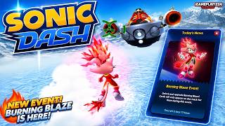 Sonic Dash Burning Blaze Android Gameplay screenshot 5