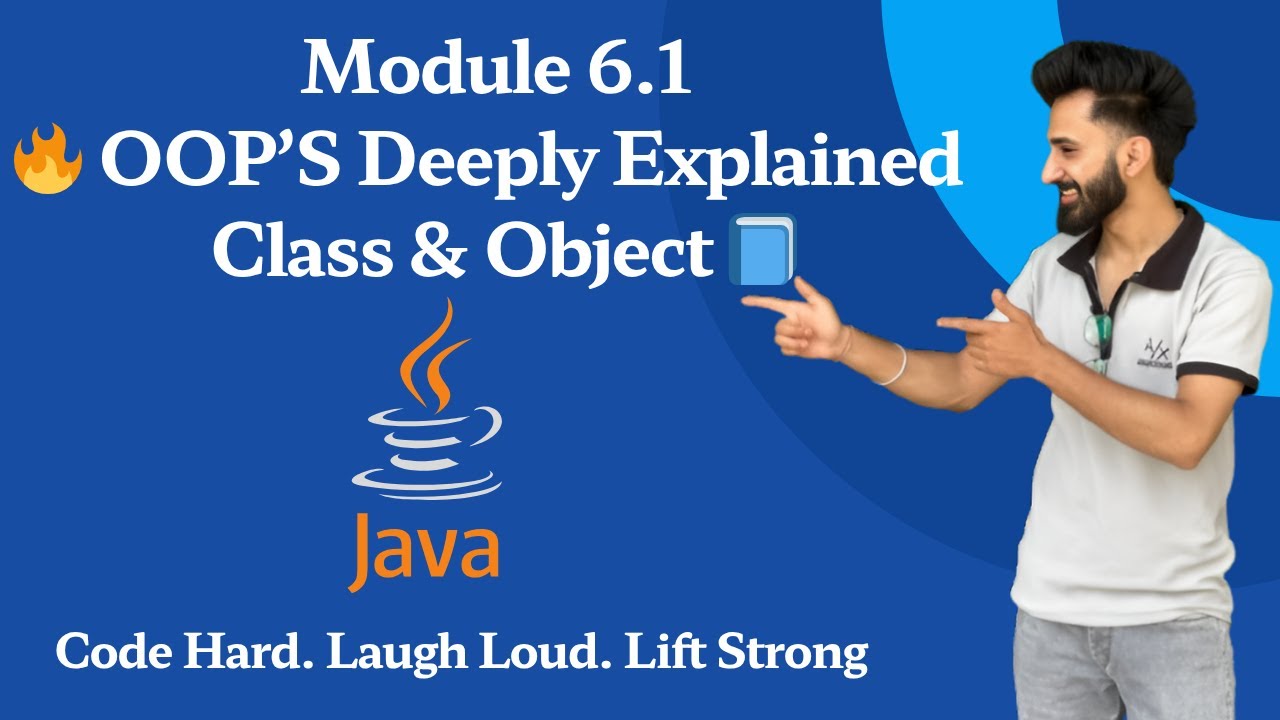 Master OOPs Concepts in Java | Deep Dive into Class & Object with Real ...