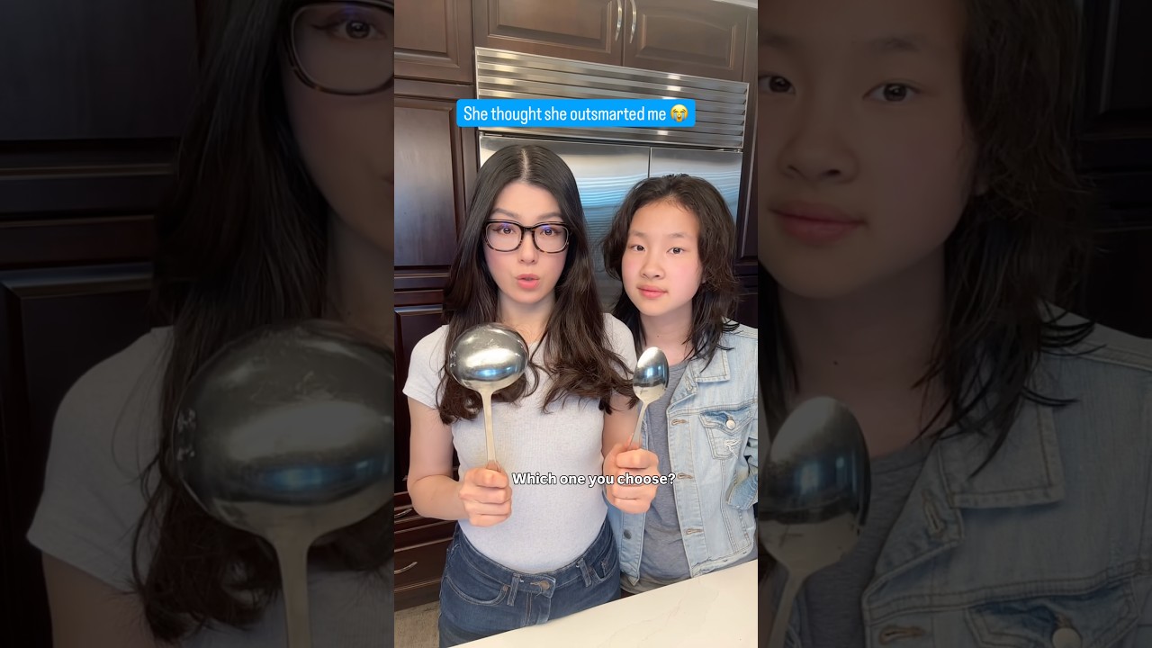 She thought she outsmarted me 😝 #funnyvideo #comedy #humor #momlife