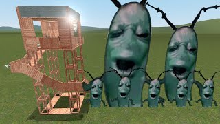 Plankton Aughh Vs Towers In Garry's Mod