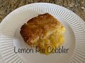 Lemon Pie Cobbler