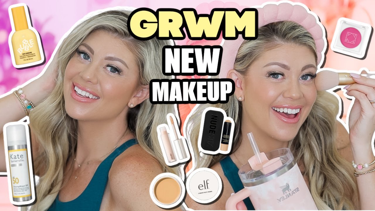 GRWM TESTING NEW MAKEUP LAUNCHES! WORTH IT? 🤔 