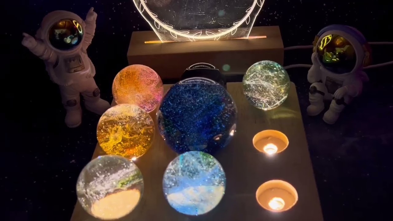 Relaxing Stress Relief Galaxy Supernova Night Light 😮 