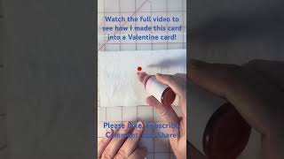 Baby wipe ink technique #stampinup #cardmaking