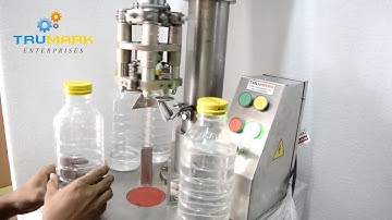 Semi automatic Roll on pilfer proof (ropp) capping system