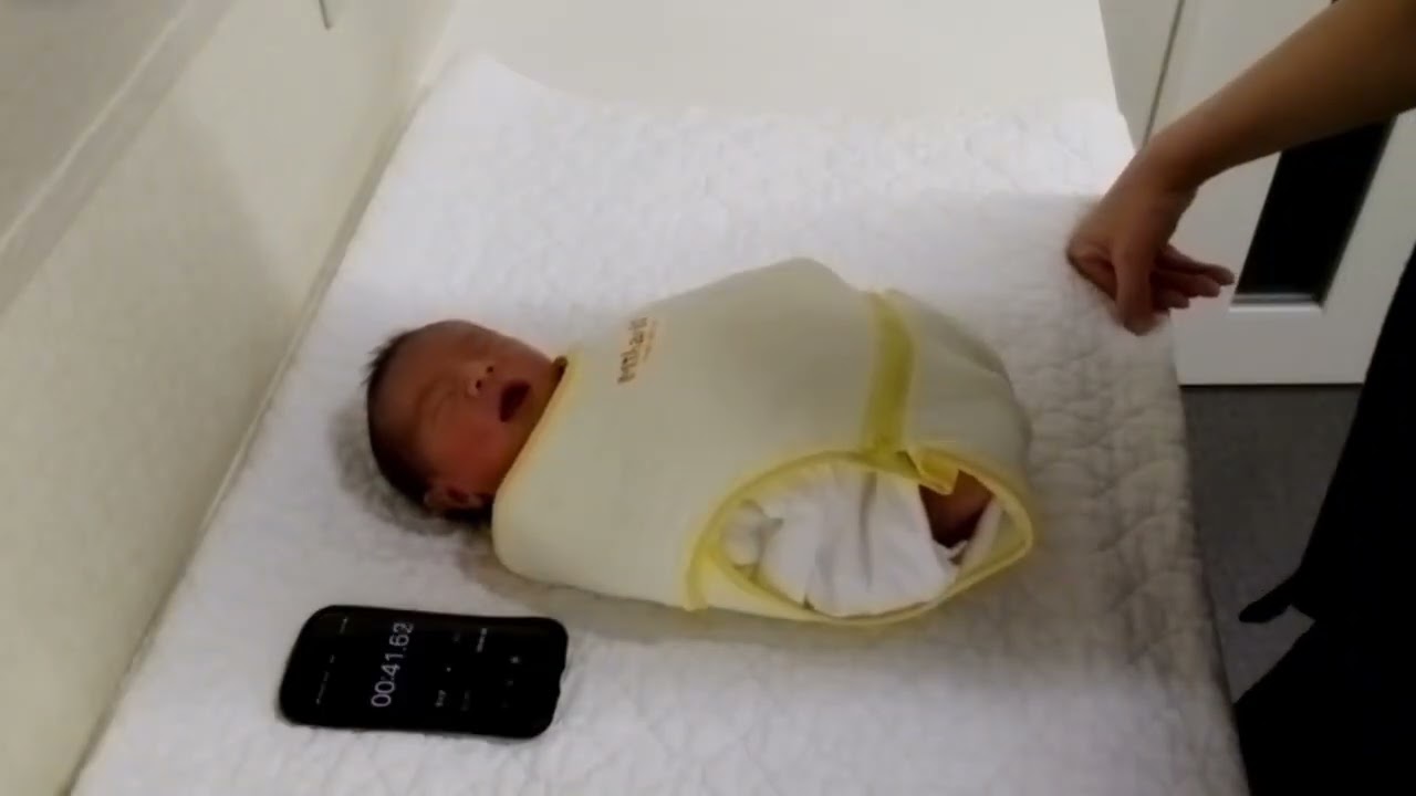 ぐっすりおくるみぐーぐーちゃん ギャン泣き赤ちゃん何分で泣き止む？ #1