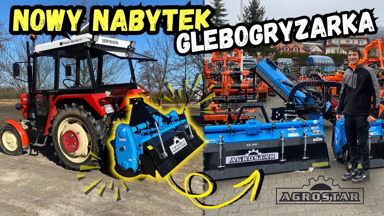NOWY NABYTEK // GLEBOGRYZARKA AGROSTAR KS-160 🚜 Czy było warto? 🤔 TEST I RECENZJA nowej maszyny 🔥