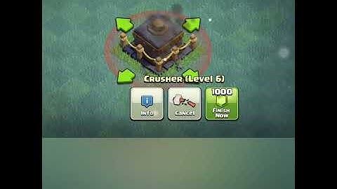 TIME LAPSE| CRUSHER LEVEL-1 TO LEVEL-9|COC BEST GAMEPLAY|