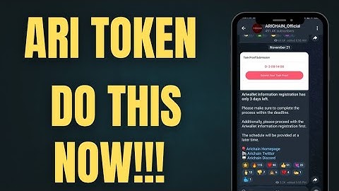 Arichain Breaking Updates: Airdrop Requirements + How to Link Ari Wallet Fast”