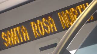 FREE BUT CROWDED! A FULL Journey on SMART Between Sonoma County Airport and San Rafael