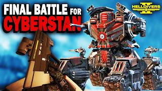 Helldivers 2 - Final Battle for Cyberstan! New Mech Boss in Transcendence?!?
