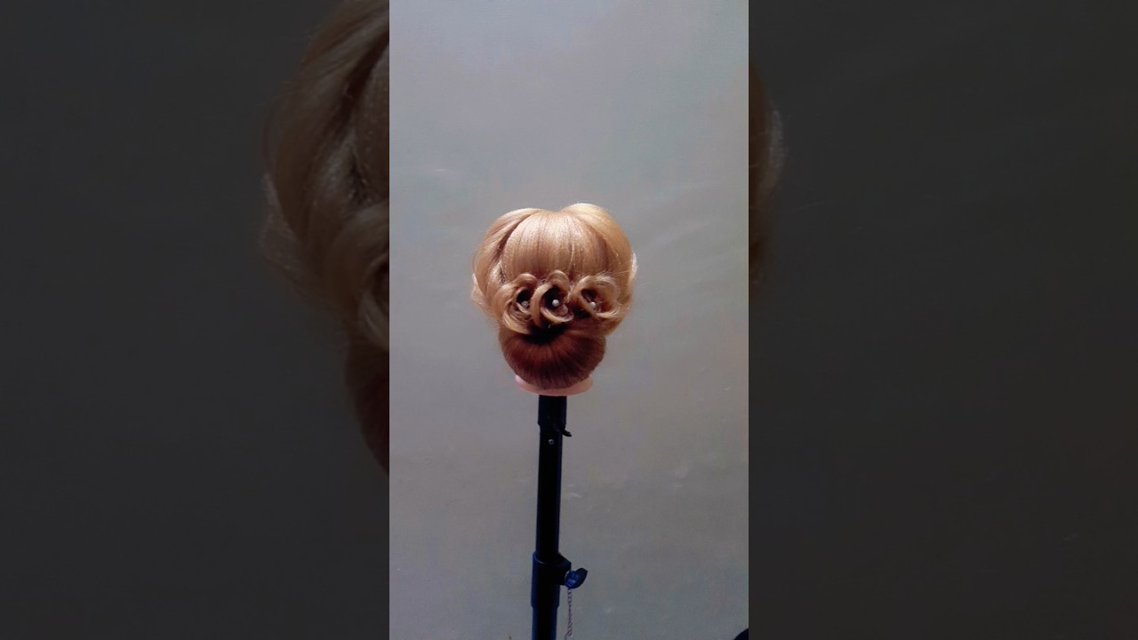 Front variation with bun 