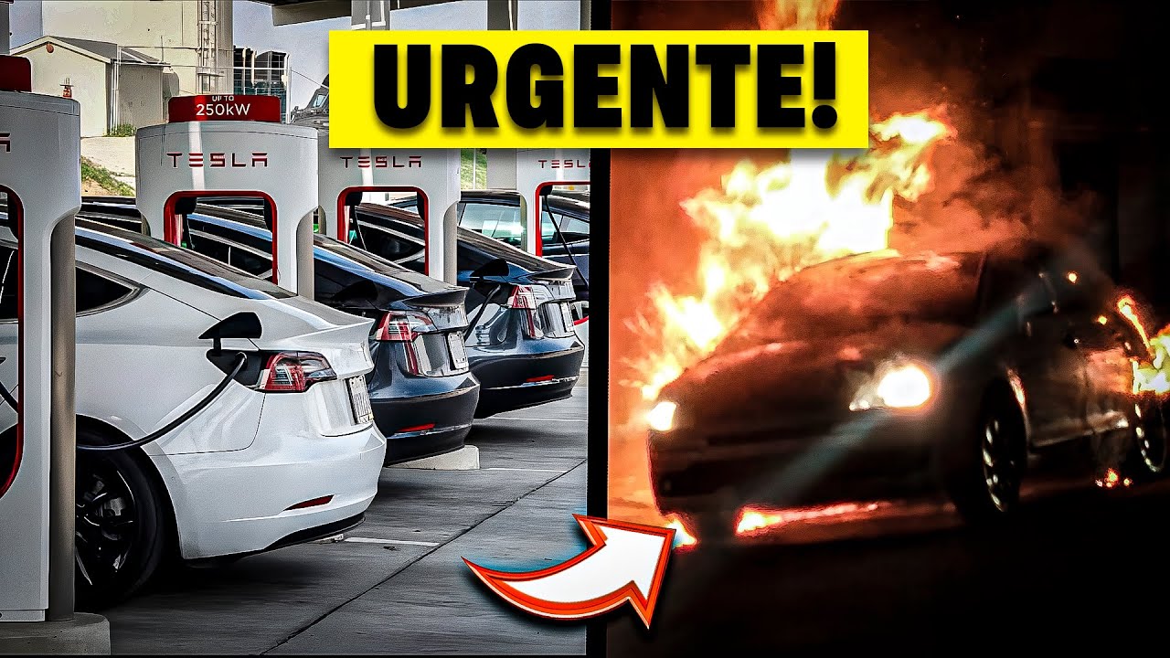 🚨 URGENTE: CARROS ELÉTRICOS PEGANDO FOGO E EXPLODINDO NO MUNDO TODO ...