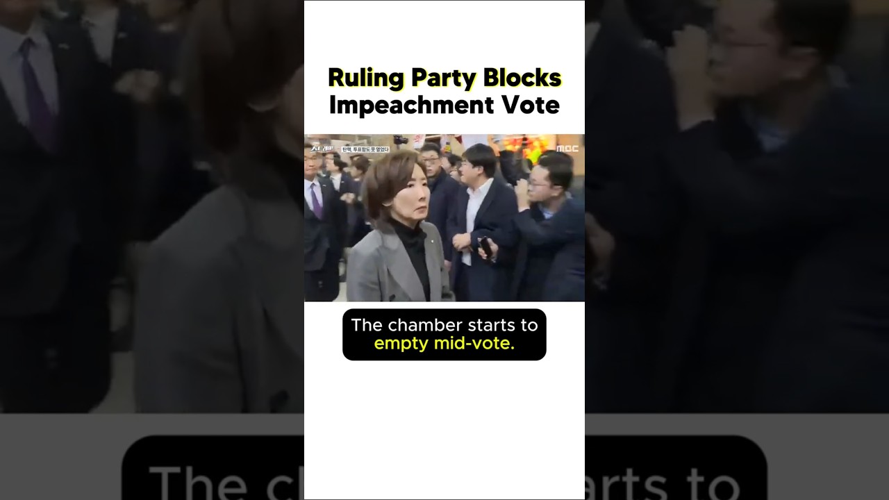 Ruling Party Walkout During Key Vote 