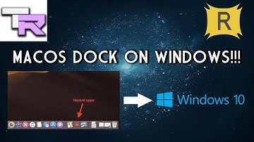 How To Add A MacOS  Like Application Dock On Windows 10/8.1/8/7 | RocketDock Installation Guide