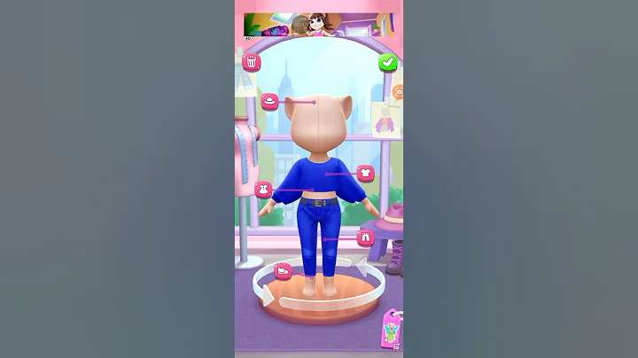 Watch the video about Bald man who didn't like😁 #angela #angel #games #angels #funny #cat #talkingtom #kittens #cats