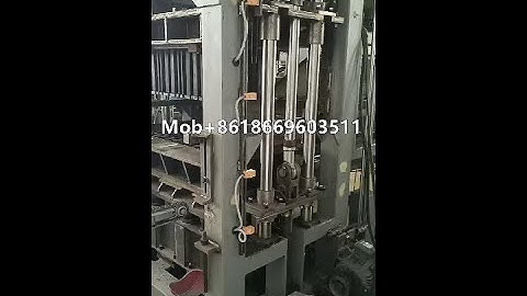 QT5-15 concrete cement hollow block making machine