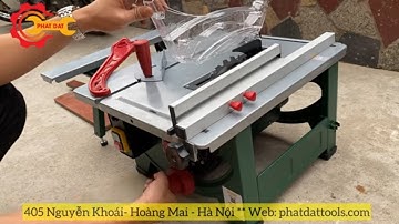 Hướng Dẫn Sử Dụng Máy Cưa Bàn XINNADA 1800w- Có Bàn Mở Rộng - Cưa Cắt Gỗ Đa Năng Tiện Dụng