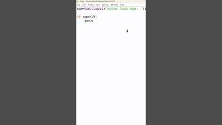 Program of Voting using Python | | #viralvideo #shorts #ytshorts #codinglife #shortvideo