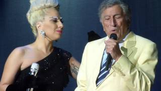 HQ Lady Gaga and Tony Bennett I Won&#39;t Dance Live in Ghent