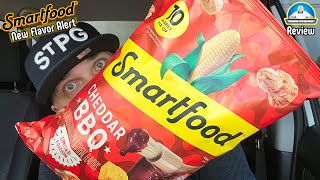 Smartfood® Cheddar BBQ Popcorn Review!🍿| New For The Summer | theendorsement