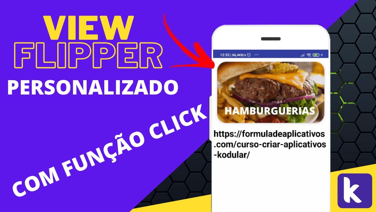 View Flipper Personalizado no Kodular - Criar Aplicativo - YouTube