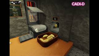 Tiny bread factory on Roblox;)