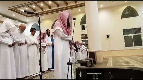 مقتطف من صلاة التراويح الليلة الأولى من رمضان للقارئ الحارث الصالح وفقه الله 30_8_1440