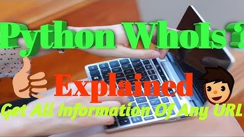 How to use WhoIs Lookup
