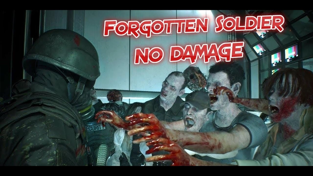 Resident Evil 2 Remake: Forgotten Soldier, No Damage