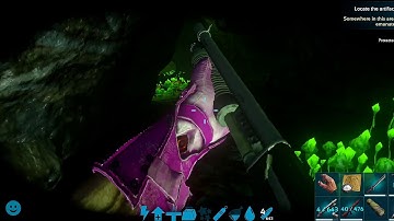 Ark survival Evolved mobile swamp cave run + drop location