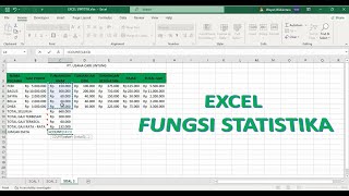 TUTORIAL BELAJAR EXCEL STATISTIKA DASAR screenshot 3