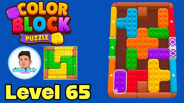 Color block puzzle 3d jam level 65 solution walkthrough